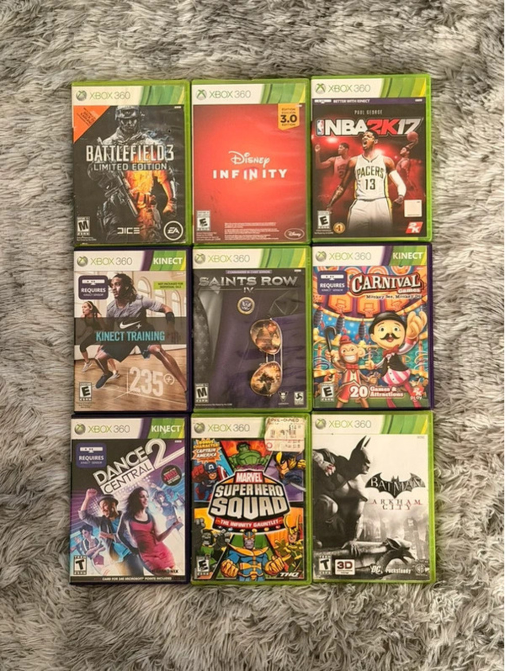 9 Xbox 360 games